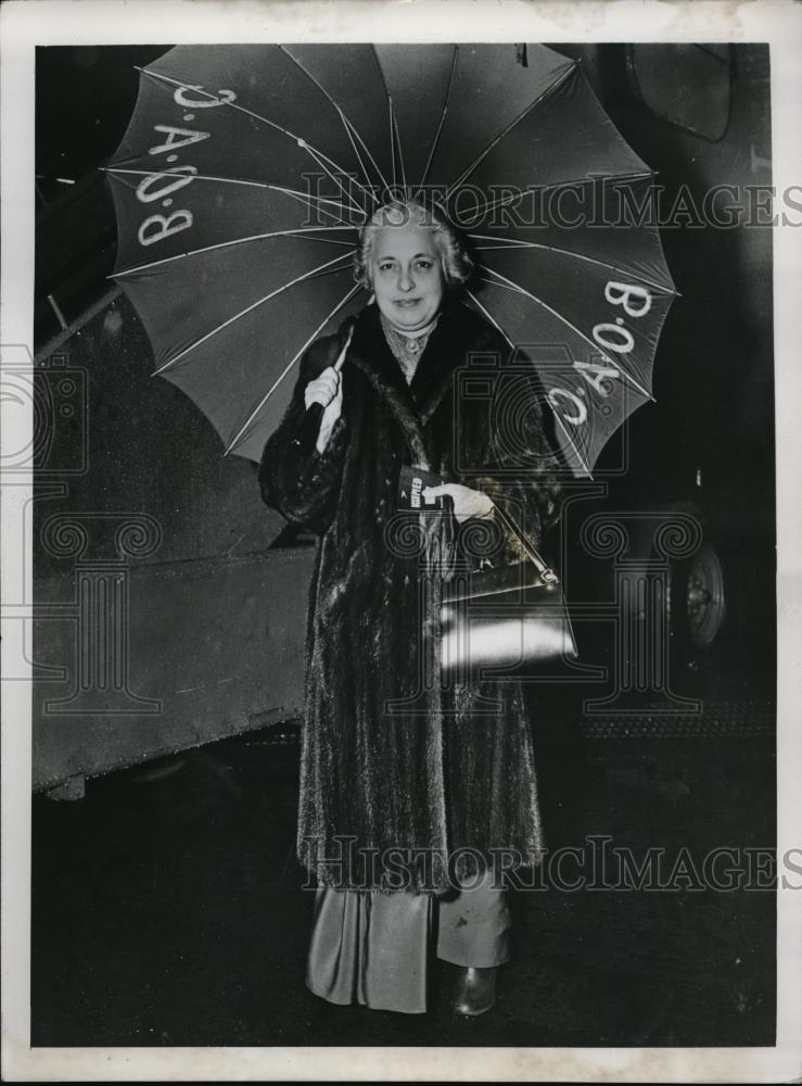 1953 Press Photo UN President Madame Vijaya Lakshimi Pandit - Historic Images