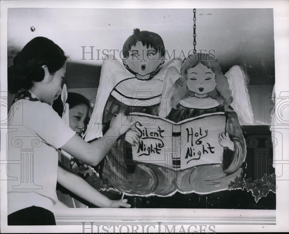 1952 Press Photo Mars Hill North Carolina Kim Chun Suki Chinese Exchange Student - Historic Images