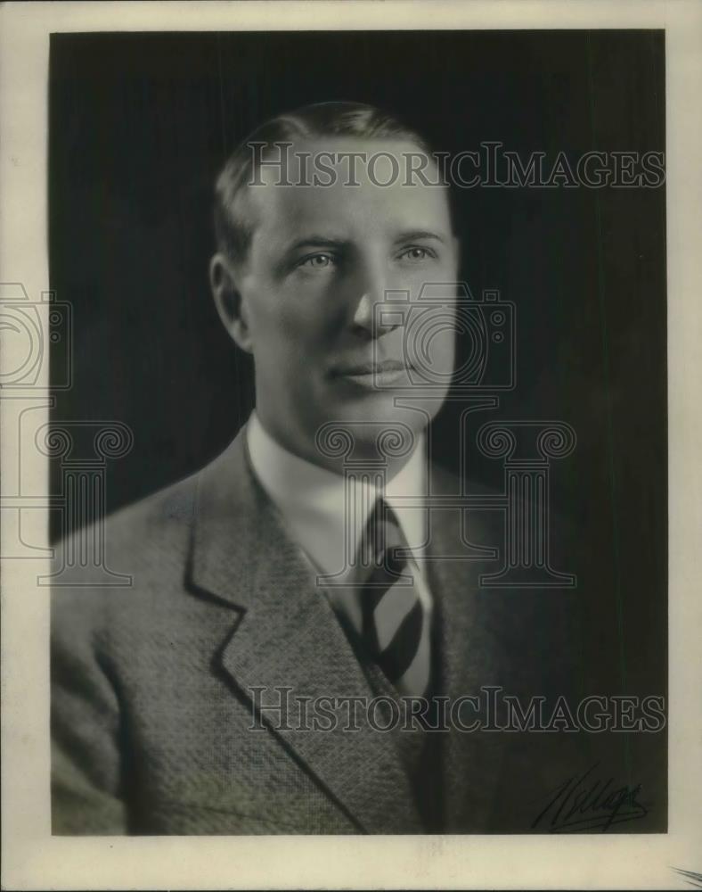 1928 Press Photo Carroll Shaffer, General Manager for the Chicago Post - Historic Images