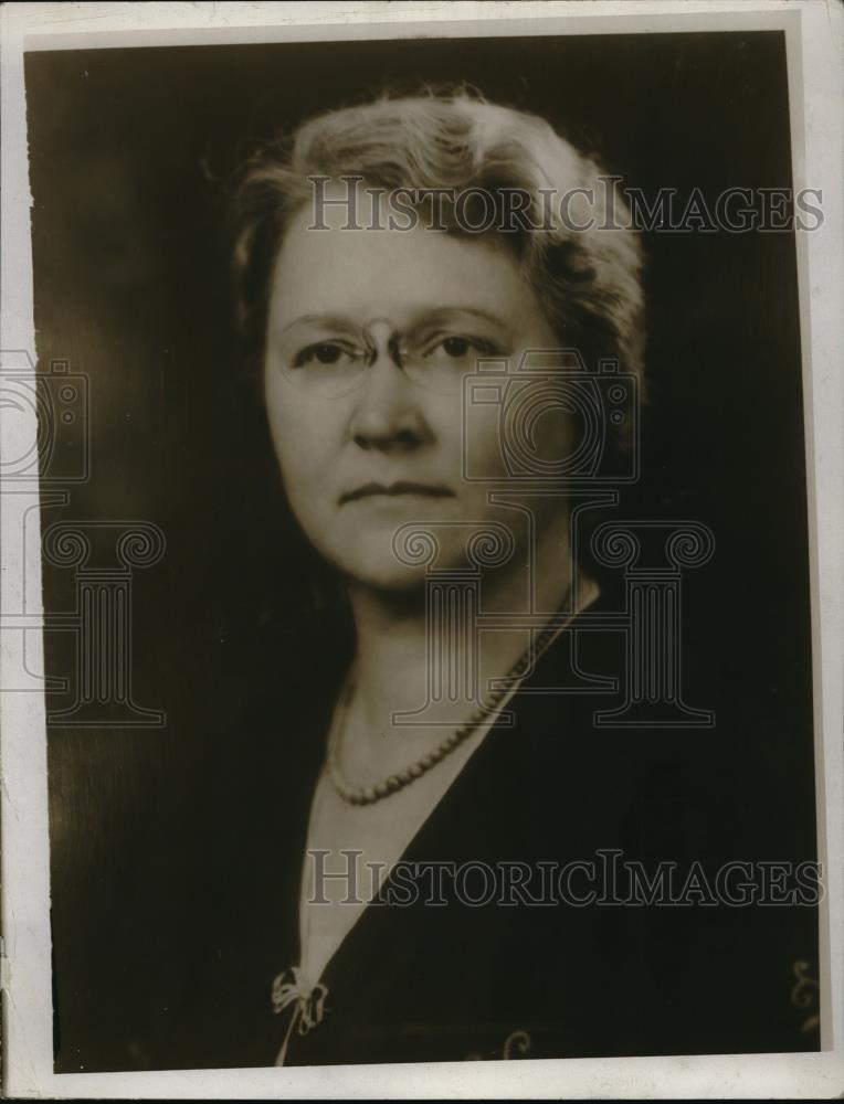 1924 Press Photo Mrs Robert H Jamison Member Of Womens City Club - Historic Images