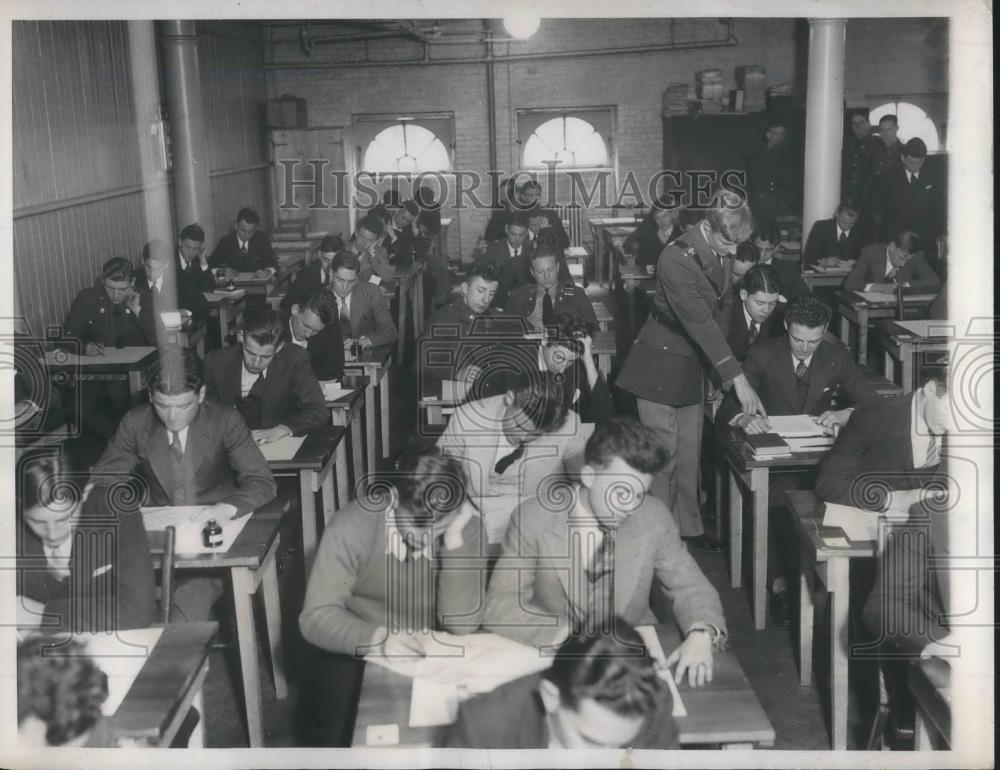 1933 Press Photo US Military Academy West Point entrance exams - Historic Images