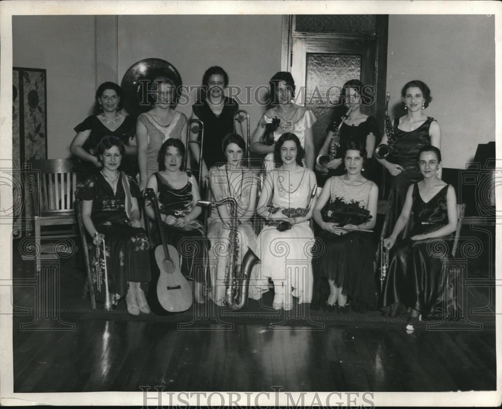 1931 Press Photo Musicians, Klein, Raush,Capri,Tschappat,Hoffman - Historic Images