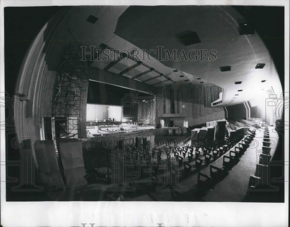 1968 Press Photo Alliance Theatre for the opening production of King Arthur - Historic Images