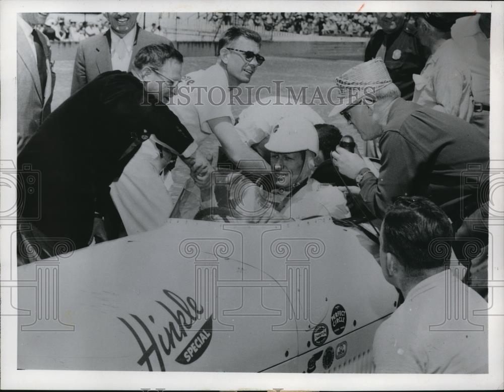 1954 Press Photo Jack McGrath in pole position for Indy 500 - nes16931 - Historic Images