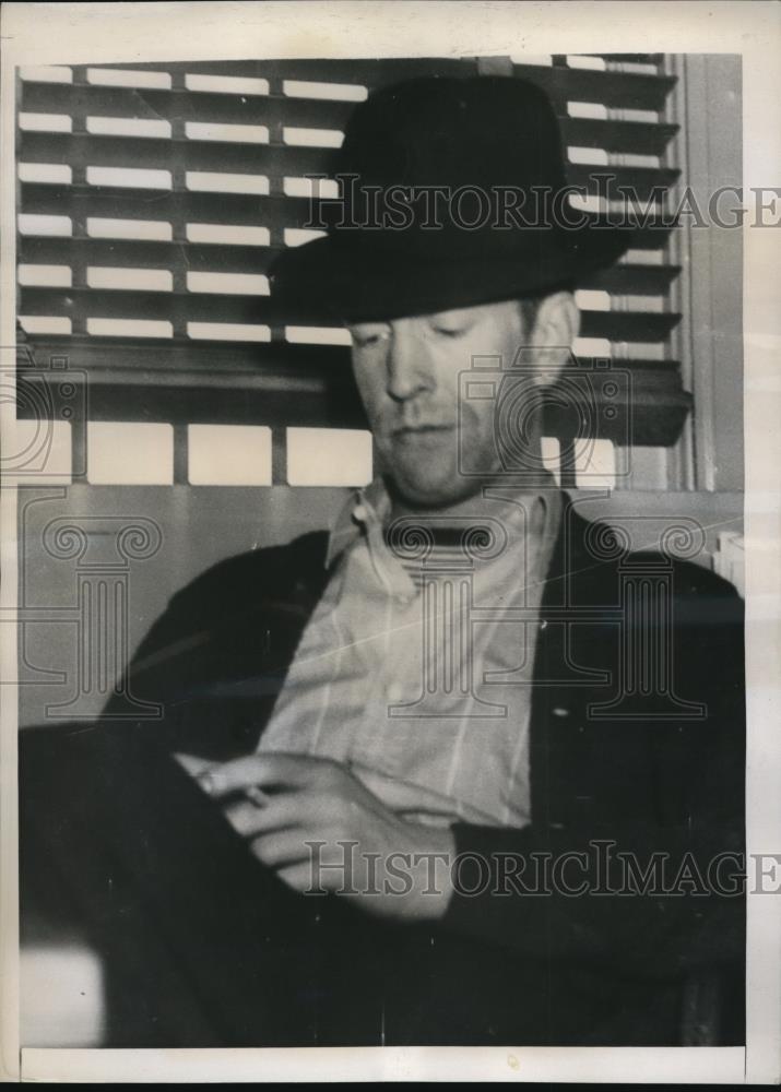 1939 Press Photo Leonard is in jail for extortion against Mayor Langlie - Historic Images