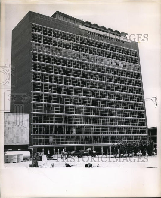 1952 Press Photo Tallest Building Tower of Science of Nat'l University of Mexico - Historic Images