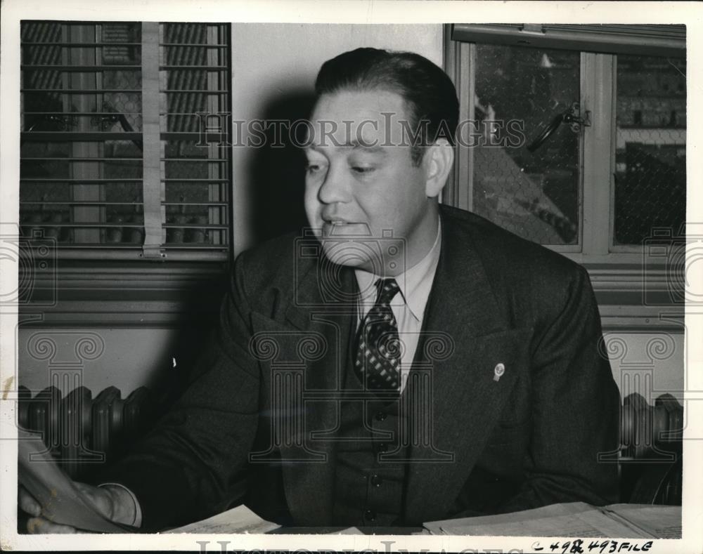 1939 Press Photo Everett Grantham, United States District Attorney - Historic Images