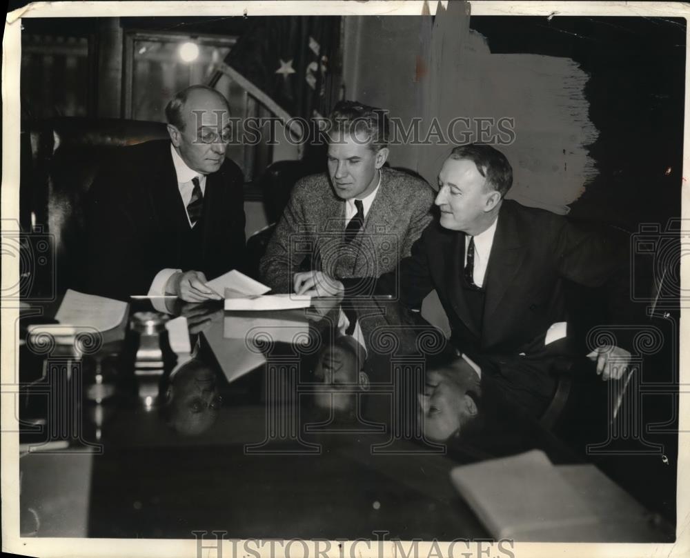 1934 Press Photo Atty. General Cummings appointed Col. Carl Ristine - Historic Images