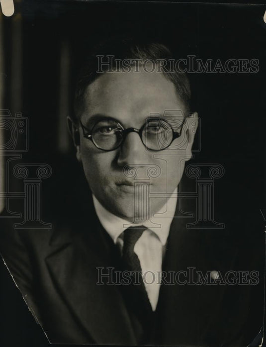 Press Photo LH Webber Lorain County Prosecutor - Historic Images