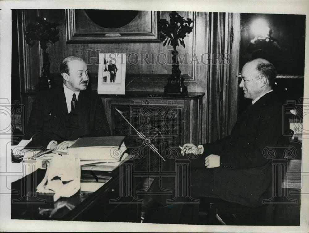 1934 Press Photo William Bullitt Ambassador To Russia Moscow - Historic Images