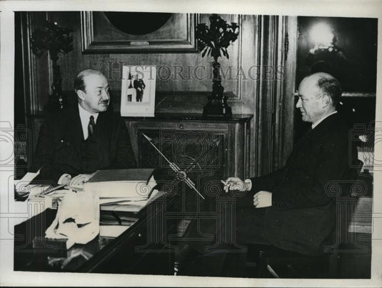 1934 Press Photo William Bullitt Ambassador To Russia Moscow - Historic Images