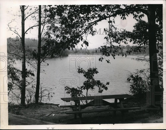 1963 Press Photo Hinckley Lake view in Ohio - nec99276 - Historic Images