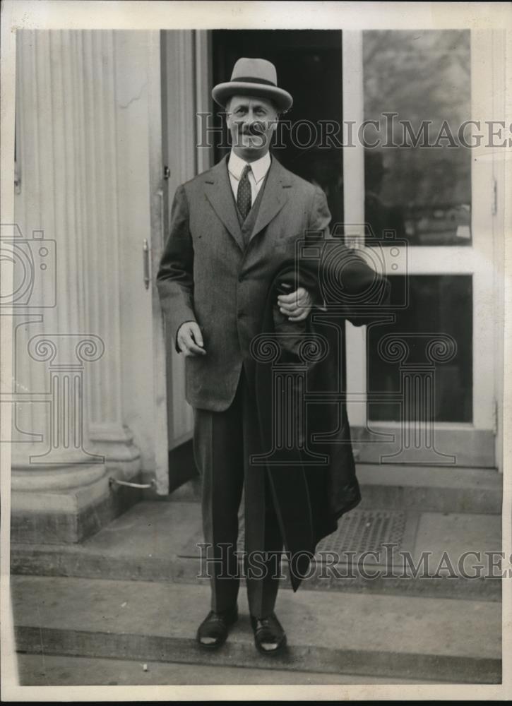 1933 Press Photo Mr. J.H. Perkins is the new president of the National City Bank - Historic Images