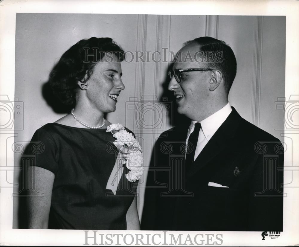 1961 Press Photo H.B Hufford James Berick - Historic Images
