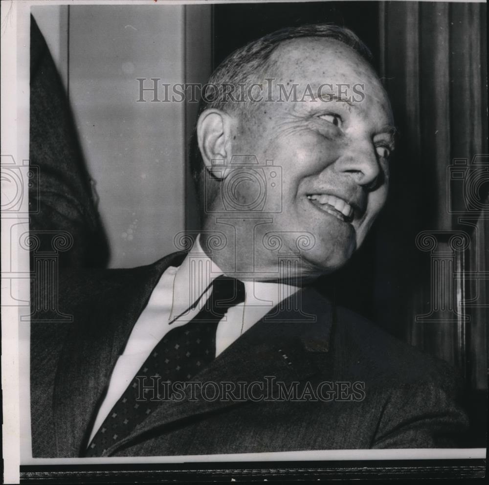 1958 Press Photo Washington DC Sen elect Stephen Young will oppose President - Historic Images