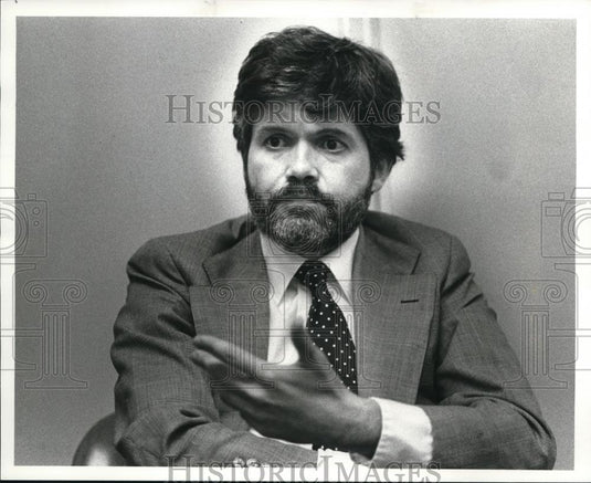 1993 Press Photo John C Cuddy Ohio Welfare Director - Historic Images