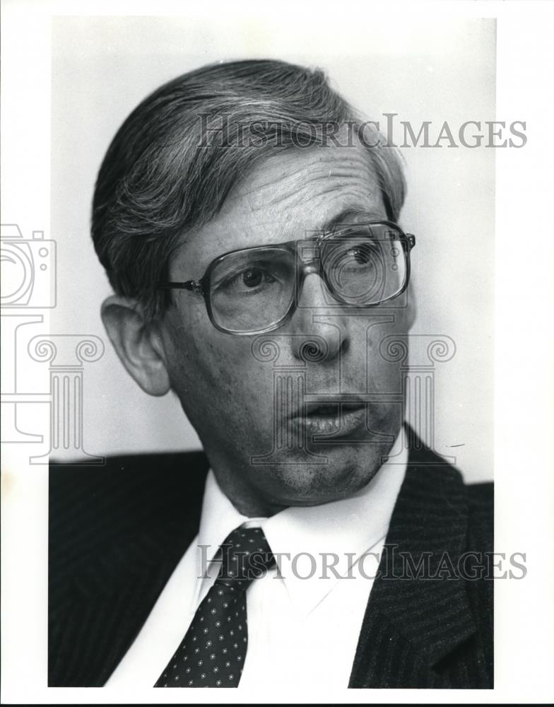 1991 Press Photo Israeli Parliament member Benny Begin - cva00519 - Historic Images