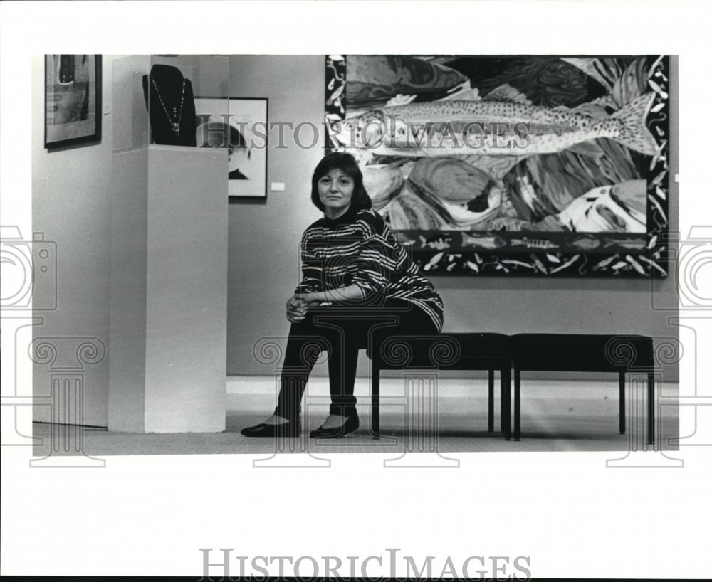 1991 Press Photo Roz Drake at Beck Center - cva08493 - Historic Images