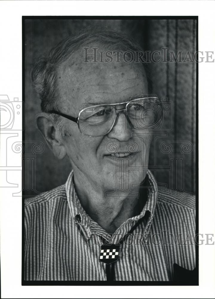 1991 Press Photo World War II, Battle of Bulge fallen comrades, Richard Byers - Historic Images