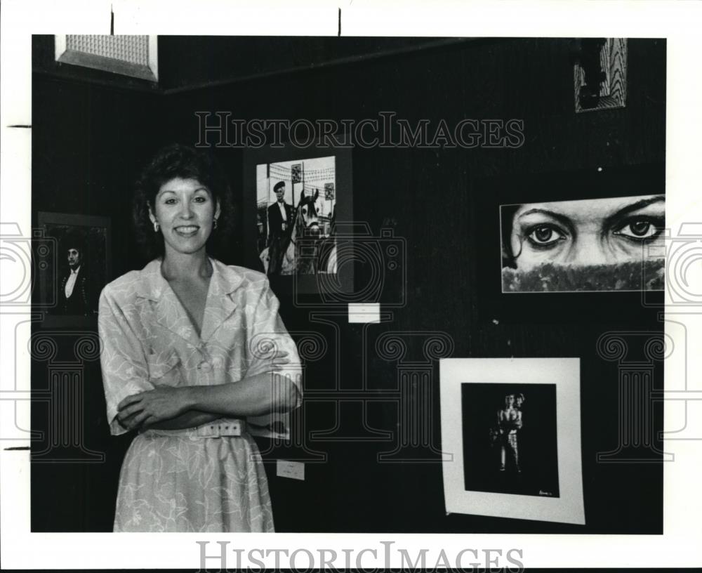 1990 Press Photo Marsha Carl at the fair amount center for arts - Historic Images