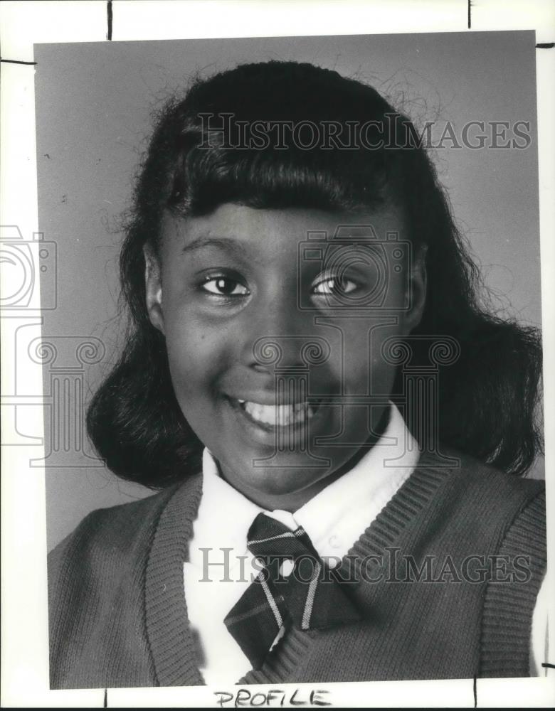 1990 Press Photo Amber Cloud. - Historic Images