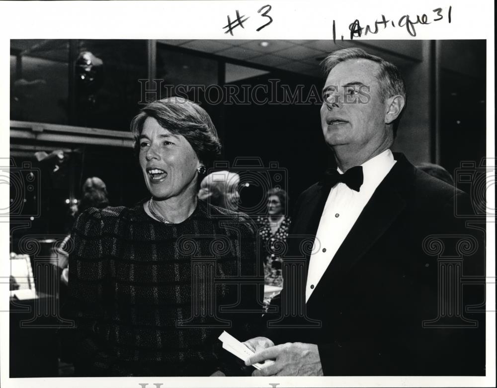 1991 Press Photo Jim and Hannah Bartlett - Historic Images