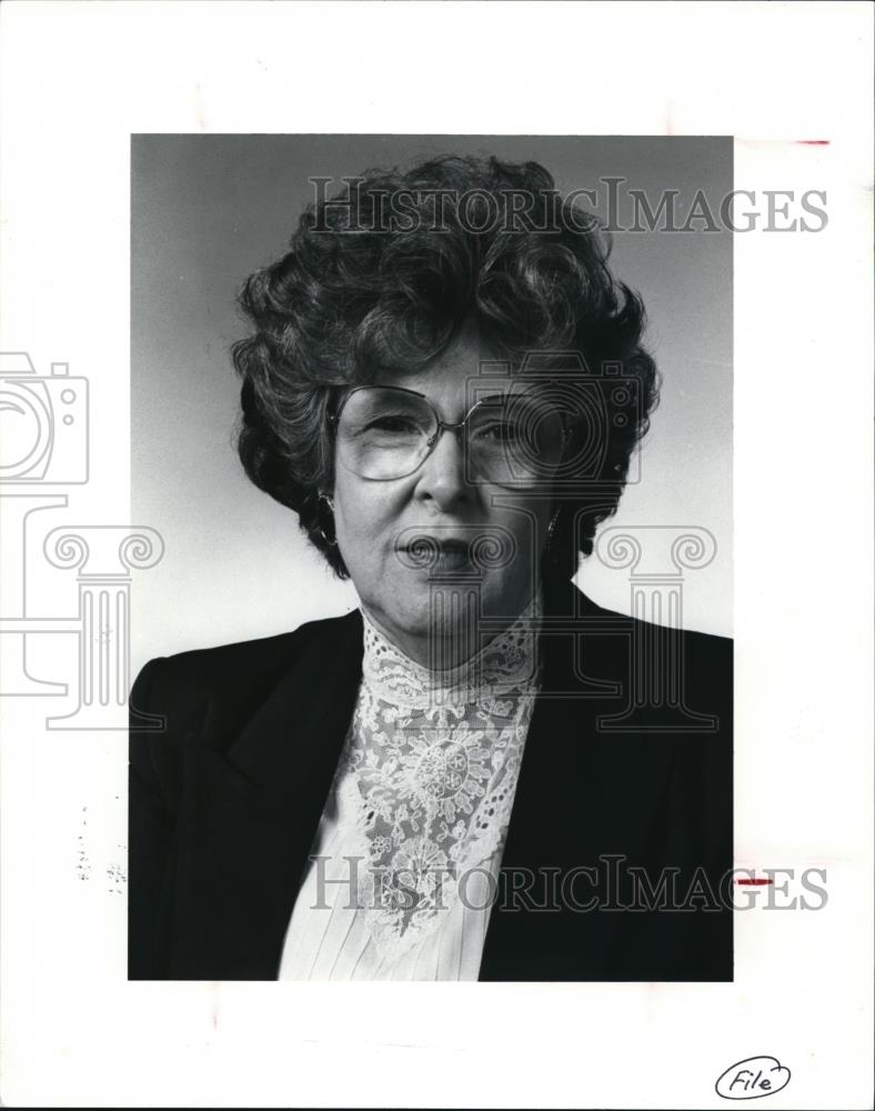 1990 Press Photo Joan Campbell Leader of National Council Of Churches - Historic Images