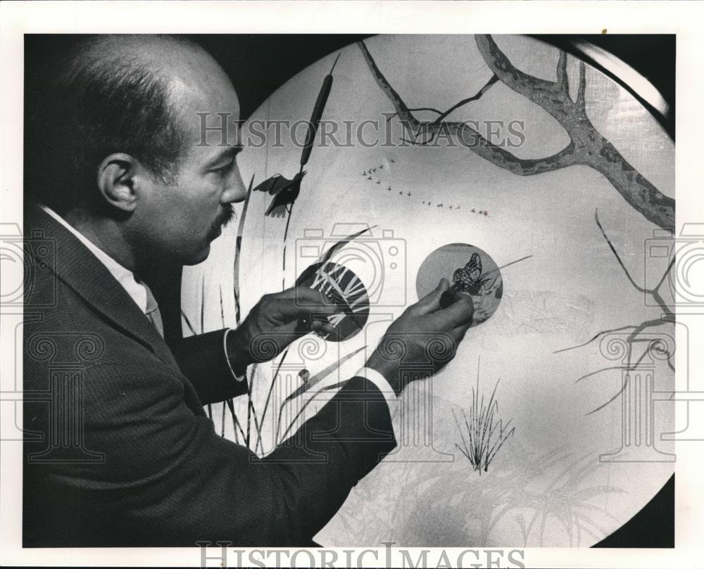 1991 Press Photo Val Davillier at Cleveland Children&#39;s Museum - Historic Images