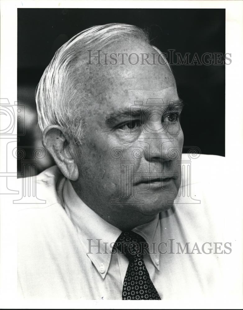 1991 Press Photo Thomas Dubose United Transportation Union - Historic Images