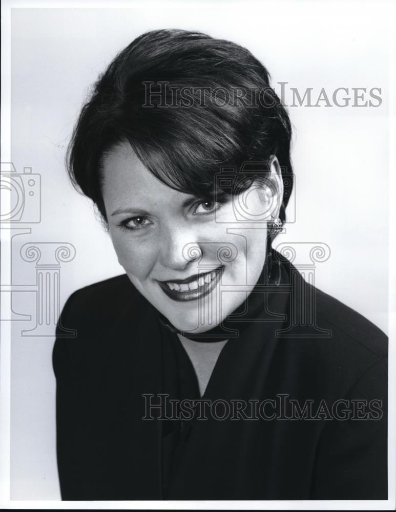 1999 Press Photo Venessa Bowers Marketing Manager Cleveland San Jose Ballet - Historic Images