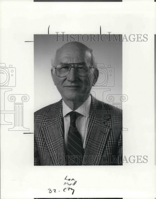 1990 Press Photo Merlin Bumpus - Historic Images