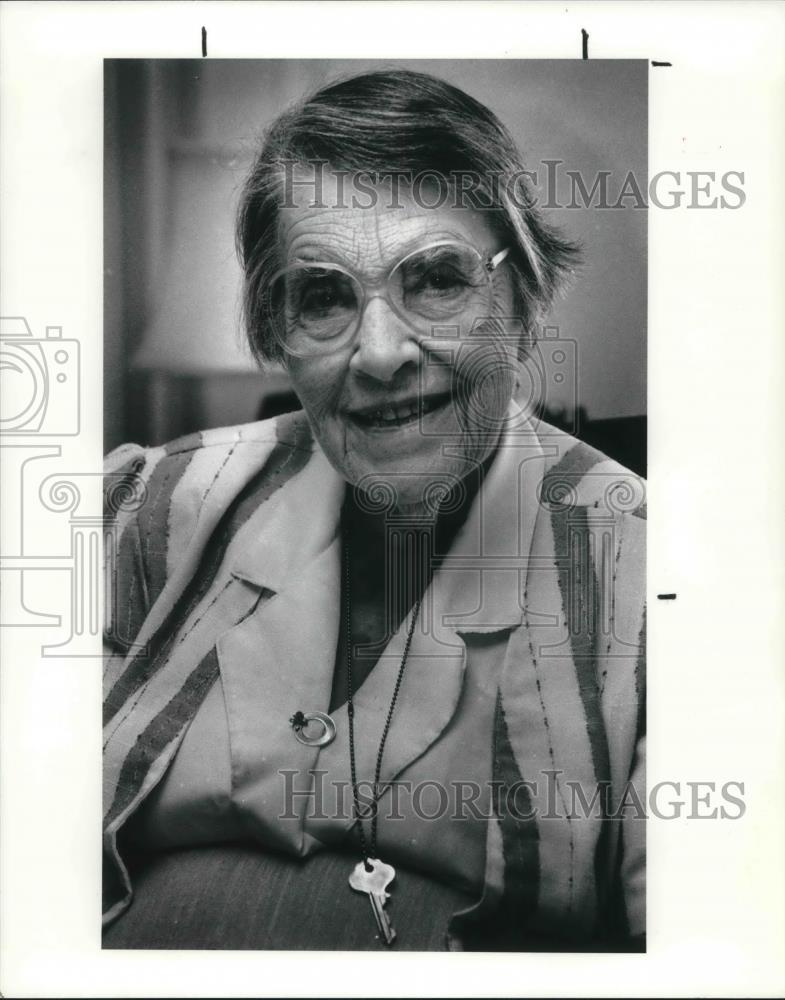 1991 Press Photo Helen B. Brown - Historic Images