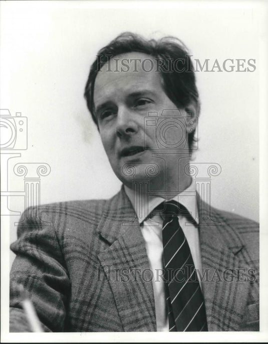 1991 Press Photo Dario Crozzoli, 49, Pres. of Province Trieste, Italy - Historic Images
