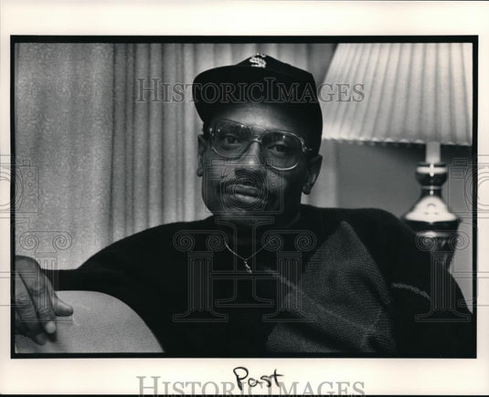 1991 Press Photo Marvin Wolfe Bey - Coalition for a better life - Historic Images