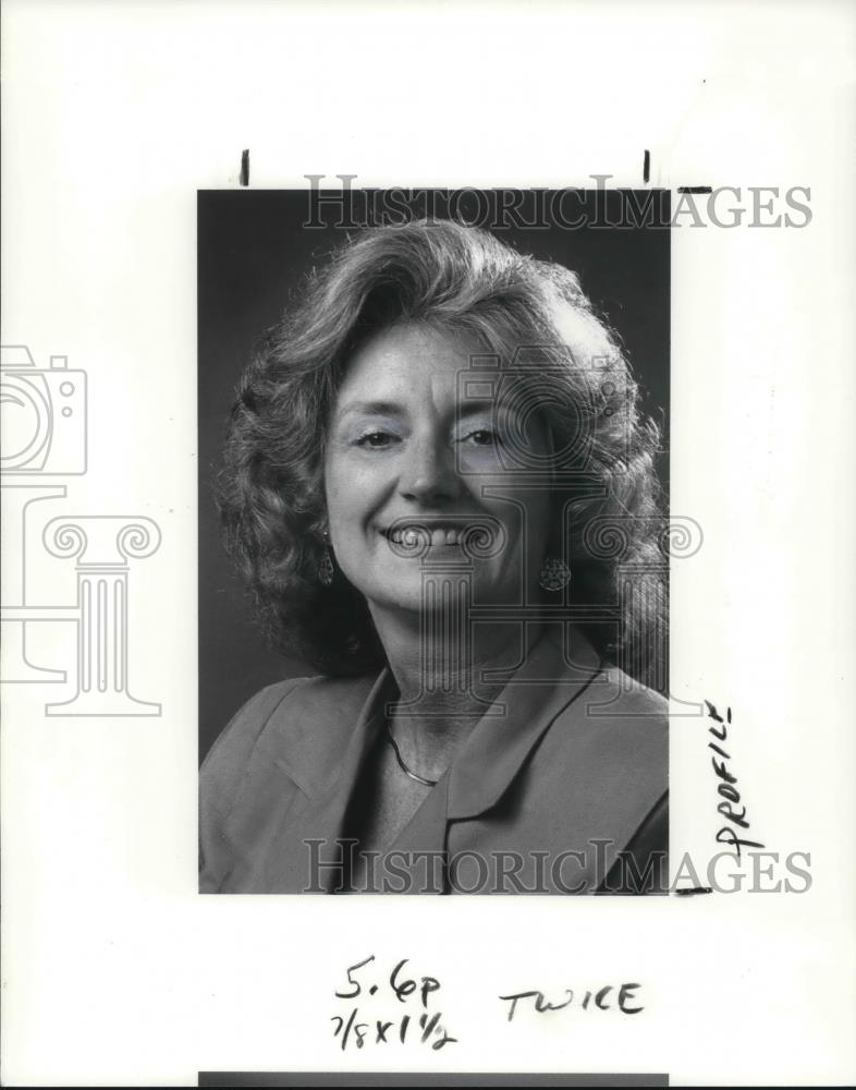 1990 Press Photo Anita S Braman Writer - Historic Images