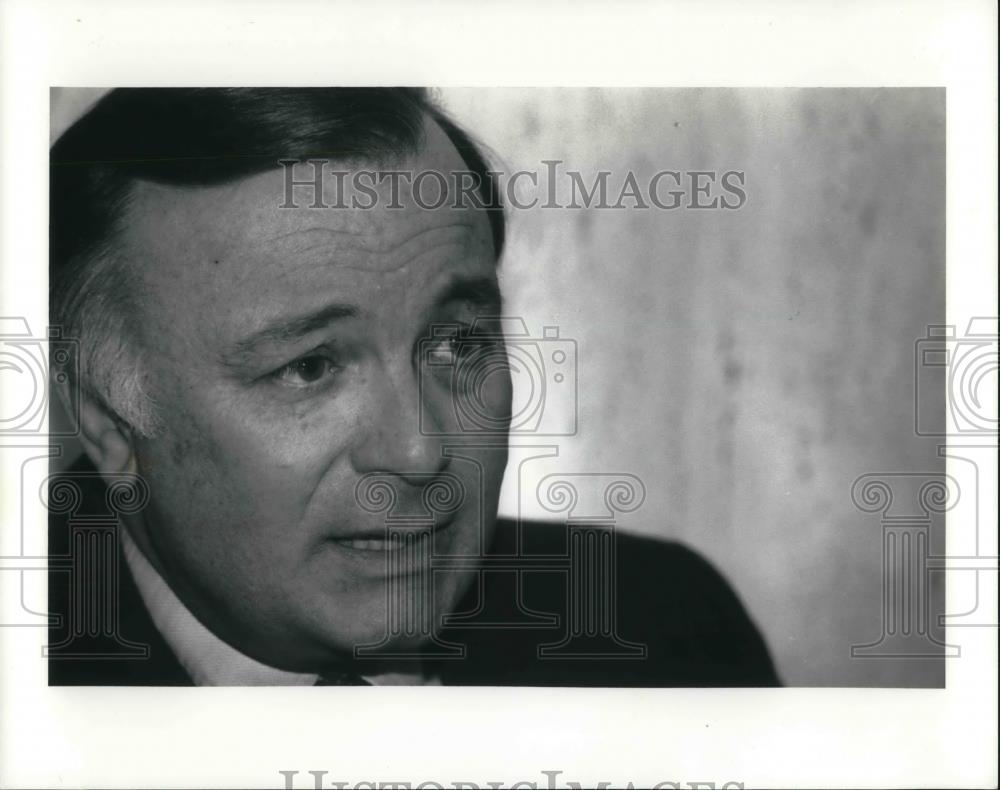 1992 Press Photo President of Volvo North American Corporation Albert Bowden - Historic Images