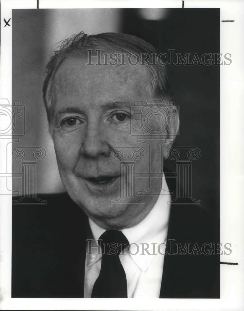 1990 Press Photo Justice Andy Douglas Speaker AFL Convention - Historic Images