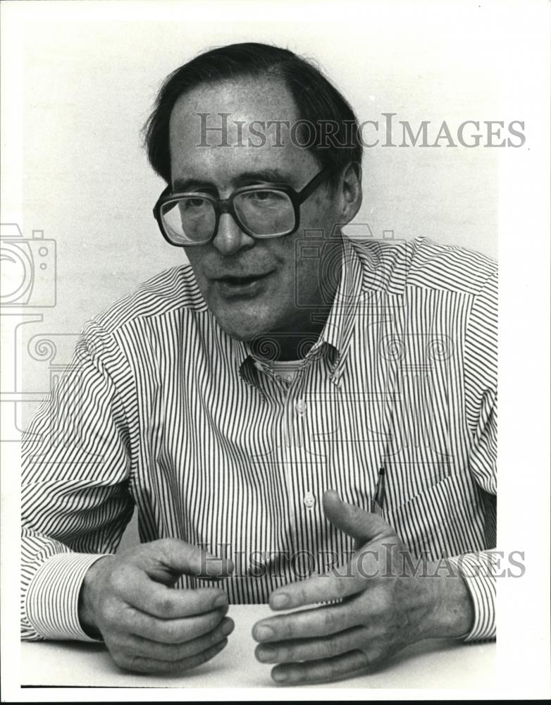 1990 Press Photo Dave Connell, Producer of Childrens Television - Historic Images