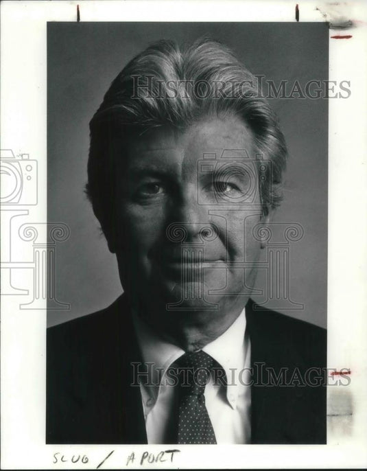 1990 Press Photo Senate President Stanley J. Aronoff - Historic Images