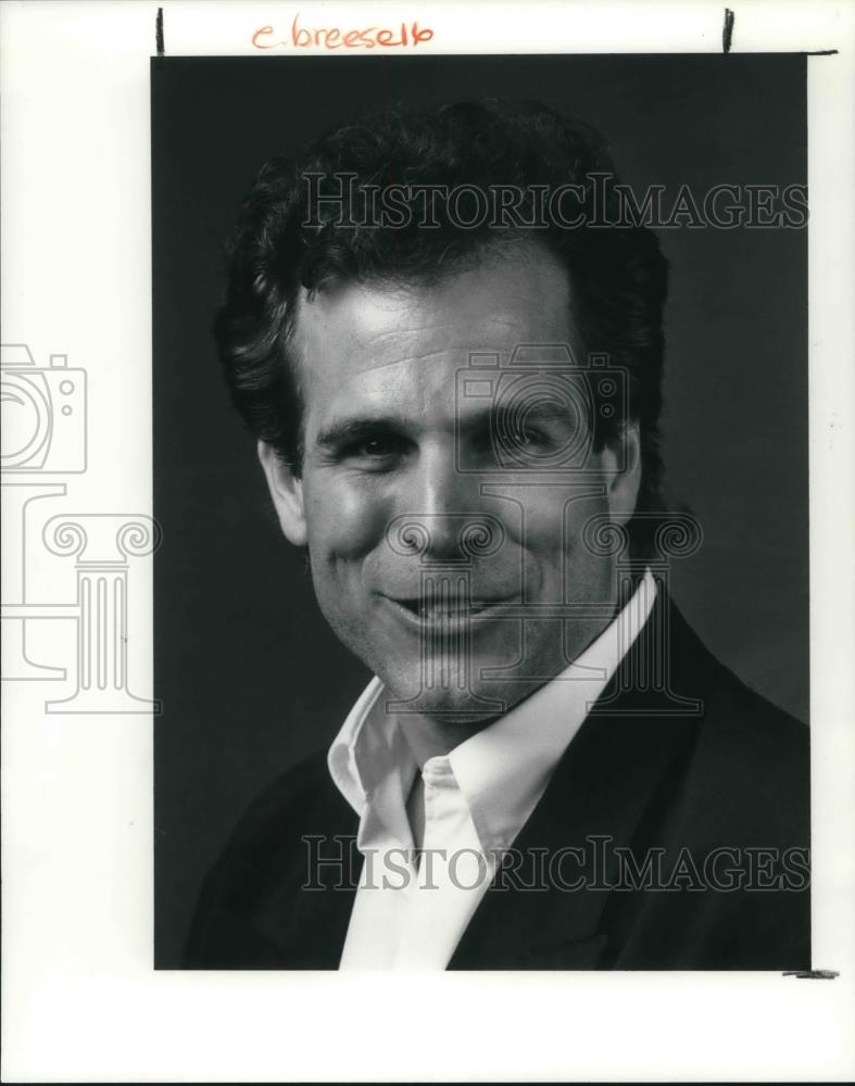 1991 Press Photo Playwright Stephen Breese - Historic Images