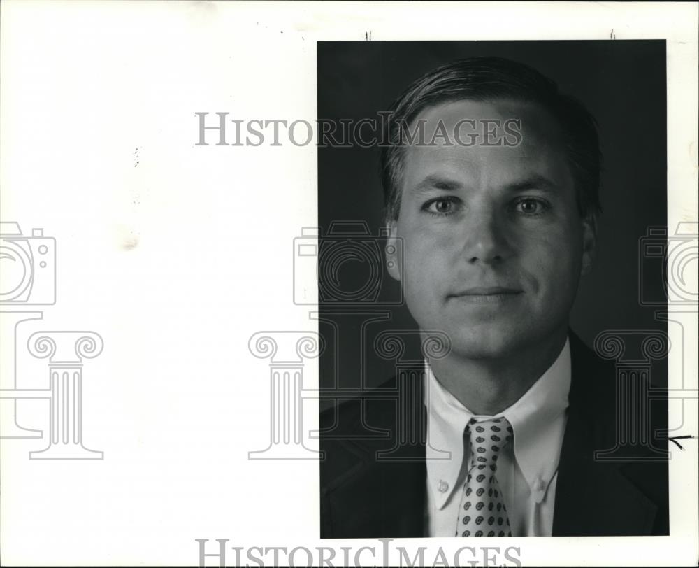 1990 Press Photo Tom DeMinico, Gilmour head football coach - Historic Images