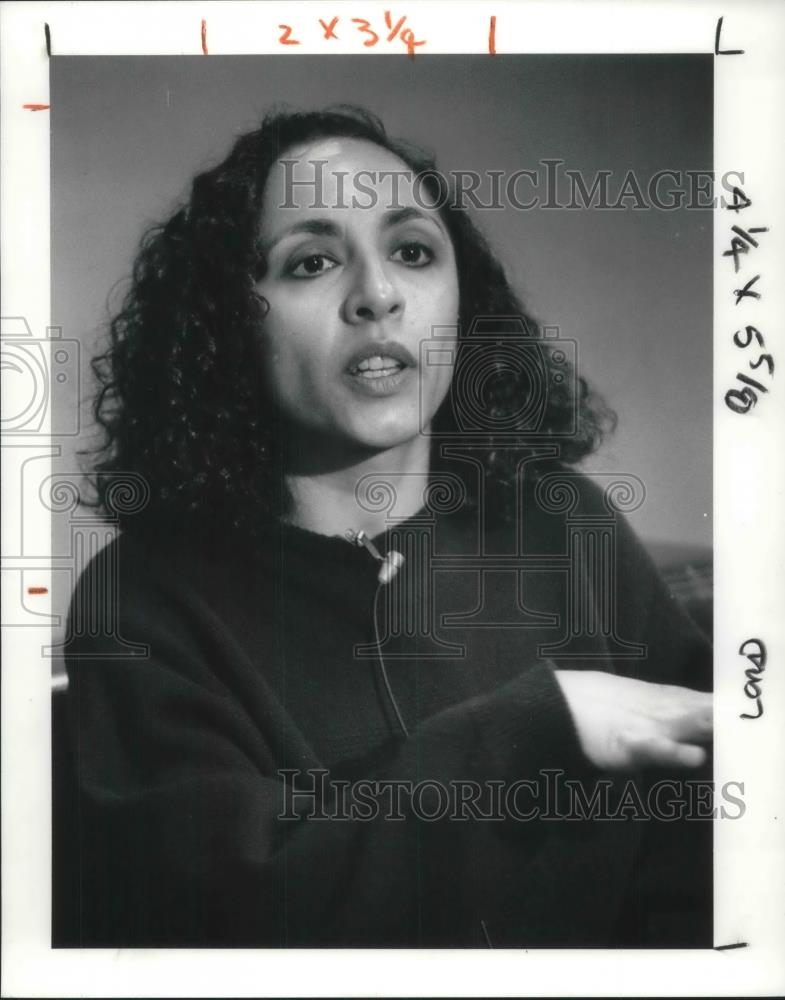 1991 Press Photo Faten Alawadi - Historic Images