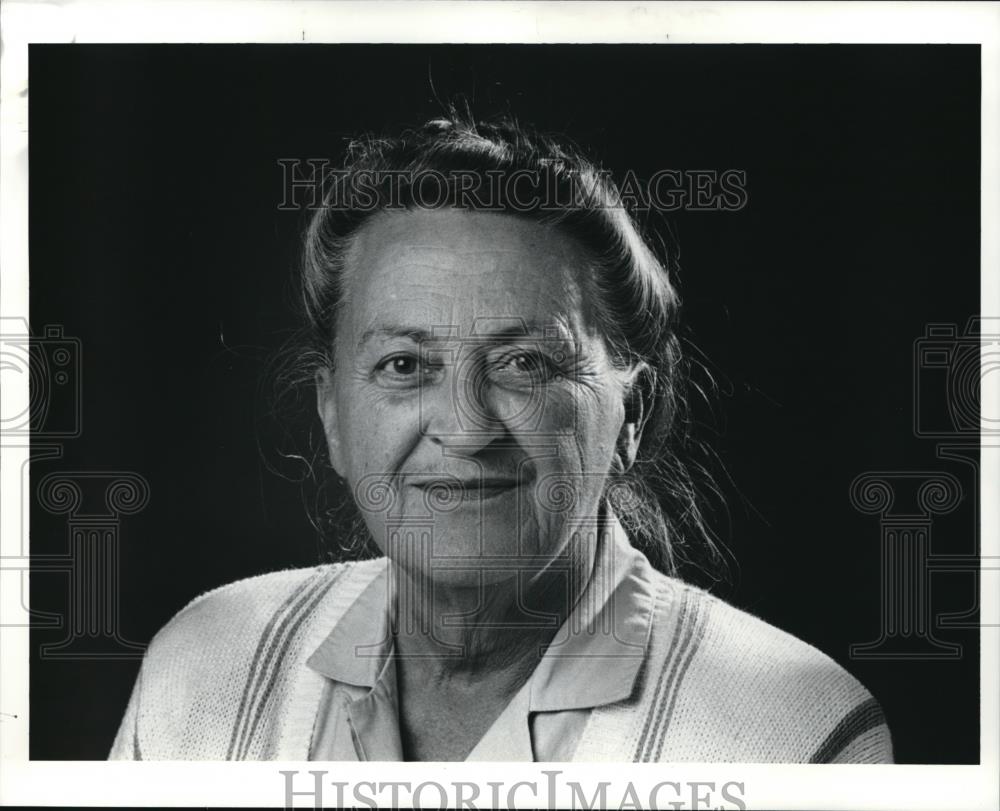 1990 Press Photo Dr. Alice Cleary - Historic Images