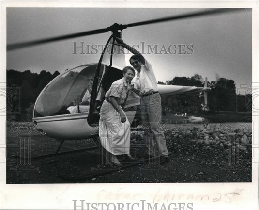 1991 Press Photo Hiram house camp benefit at Steffee farm in Novelty - Historic Images