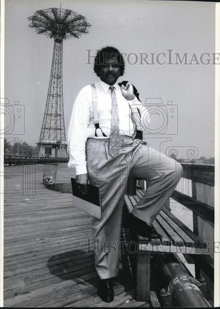 1990 Press Photo Horace Bullard Harlem-born millionaire. - Historic Images