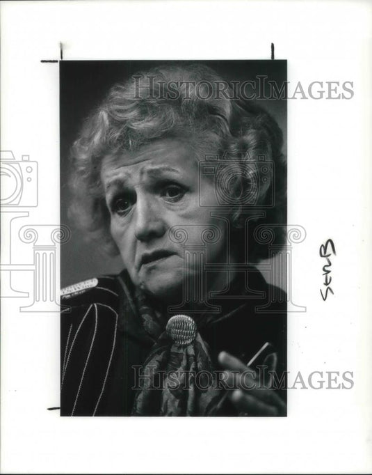 1990 Press Photo Helen D. Bentley - Historic Images