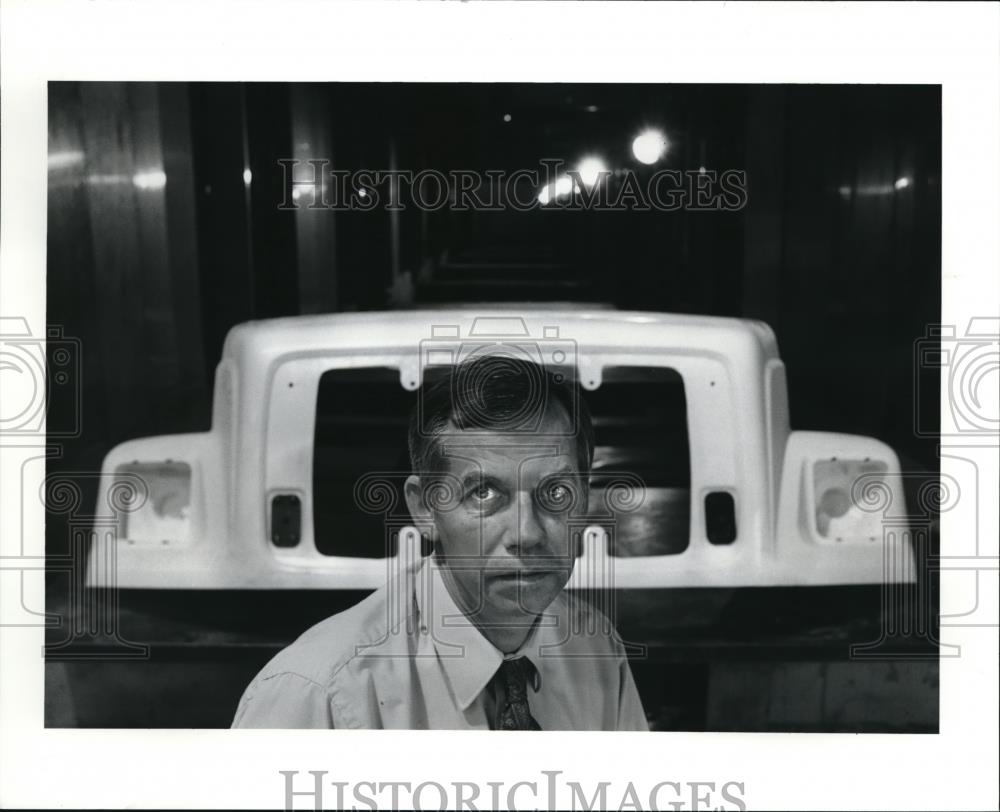 1991 Press Photo James Cufr Vice President of Engineering - Historic Images