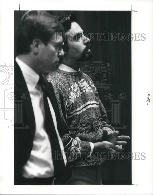1991 Press Photo County Prosecutor Jim Columbro - Historic Images