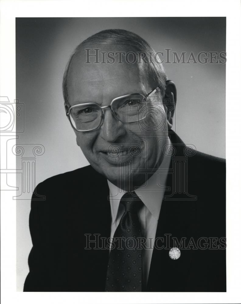 1991 Press Photo Harold T. Duryee, Director of Ohio Department of Insurance - Historic Images