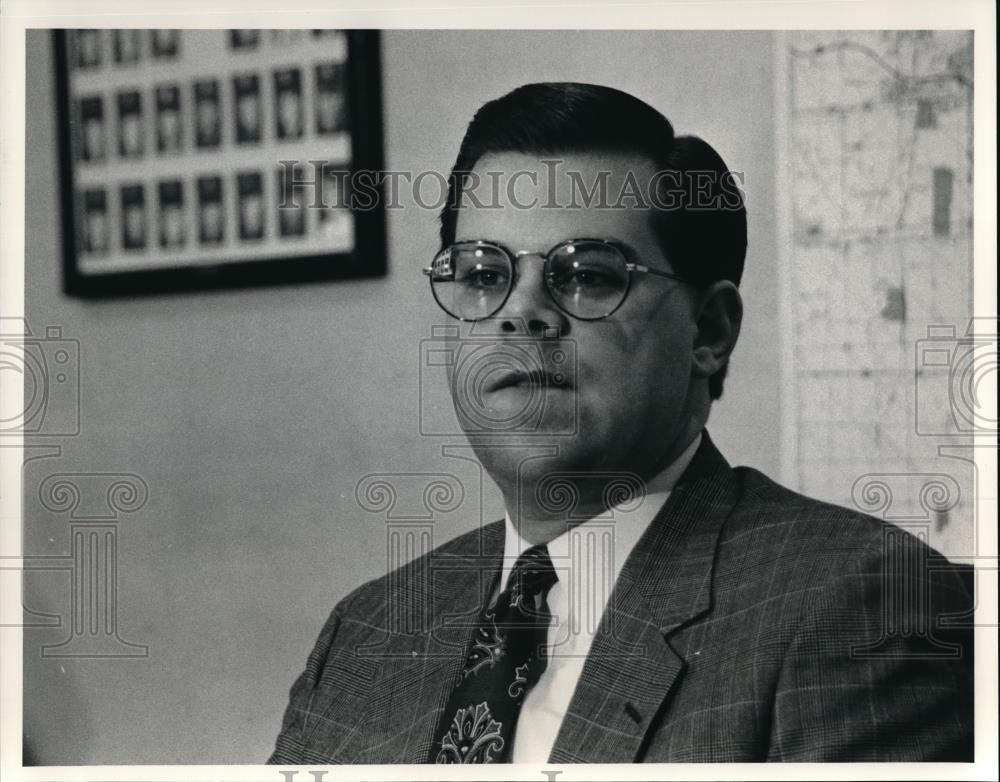 1992 Press Photo Rev. David bell Spoke for Family - Historic Images